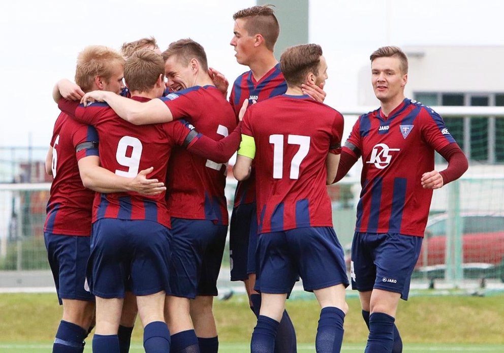 Það gekk betur í fyrri leik sumarsins gegn Elliða en hann vannst 3-1 eftir snöggt hat-trick frá Luke Rae. MYND: ÓAB