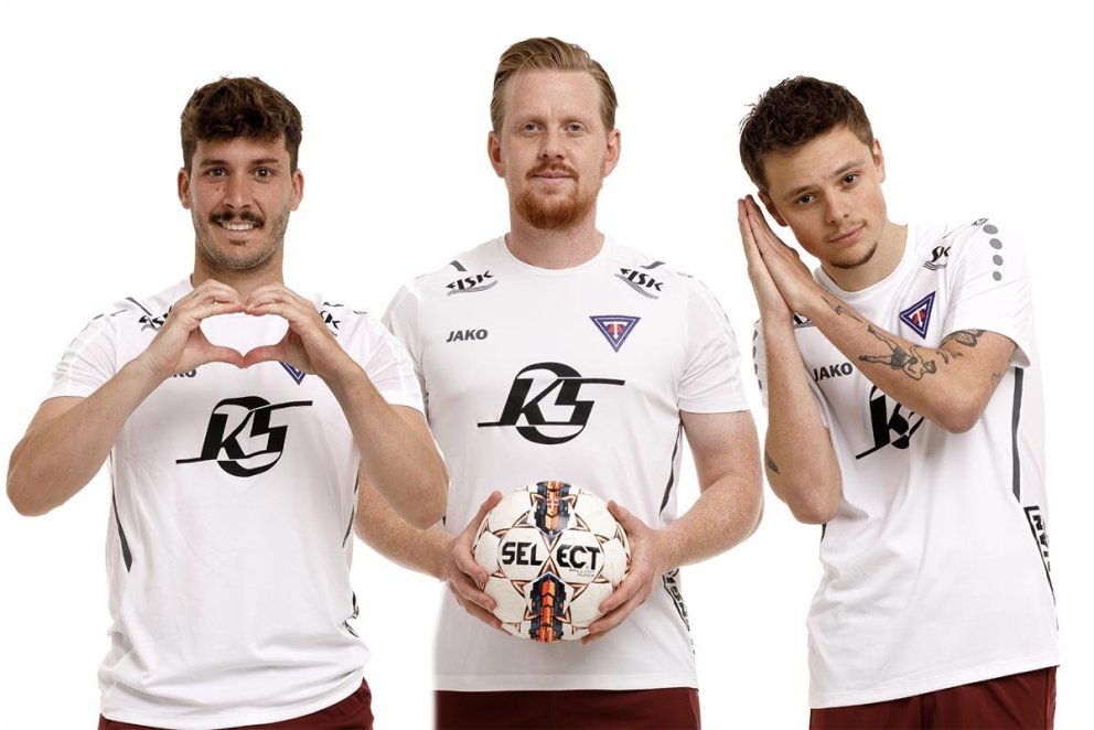 Markaskorarnir David, Dom og Max. MYNDIR: DAVÚÐ MÁR