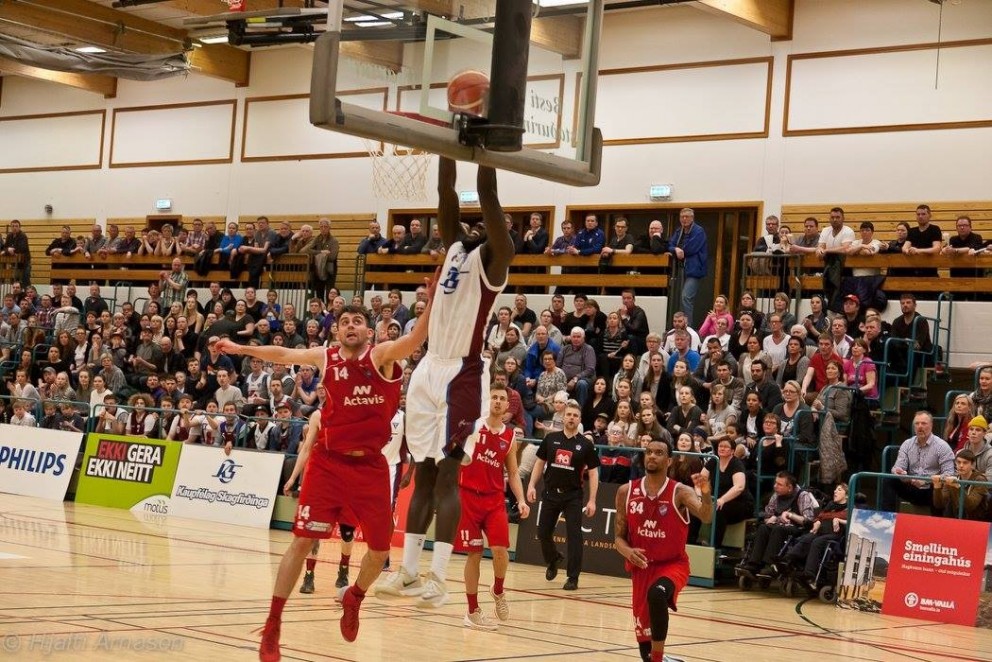 Dempsey treður í Síkinu á dögunum.  MYND: HJALTI ÁRNA