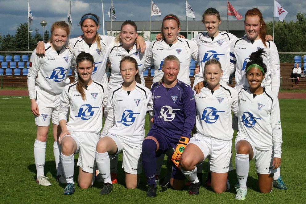 Byrjunarlið Tindastóls fyrir leikinn í gær. MYND: TINDASTÓLL