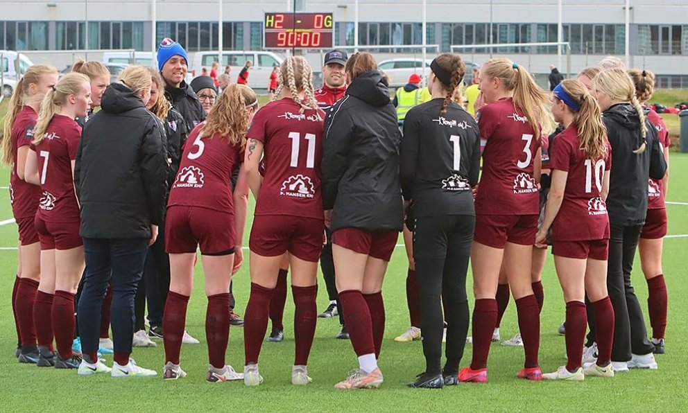 Stólastúlkur þurfa að eiga algjöran toppleik til að eiga möguleika gegn liði Vals. MYND: ÓAB