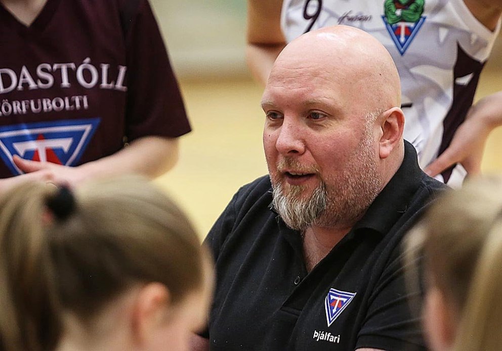 Árni Eggert glatar ekki húmornum þrátt fyrir erfiða baráttu. MYND: HJALTI ÁRNA