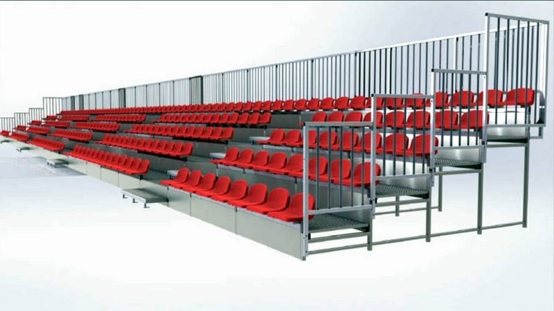 Reynt verður að reisa nýja áhorfendastúku fyrir leik helgarinnar