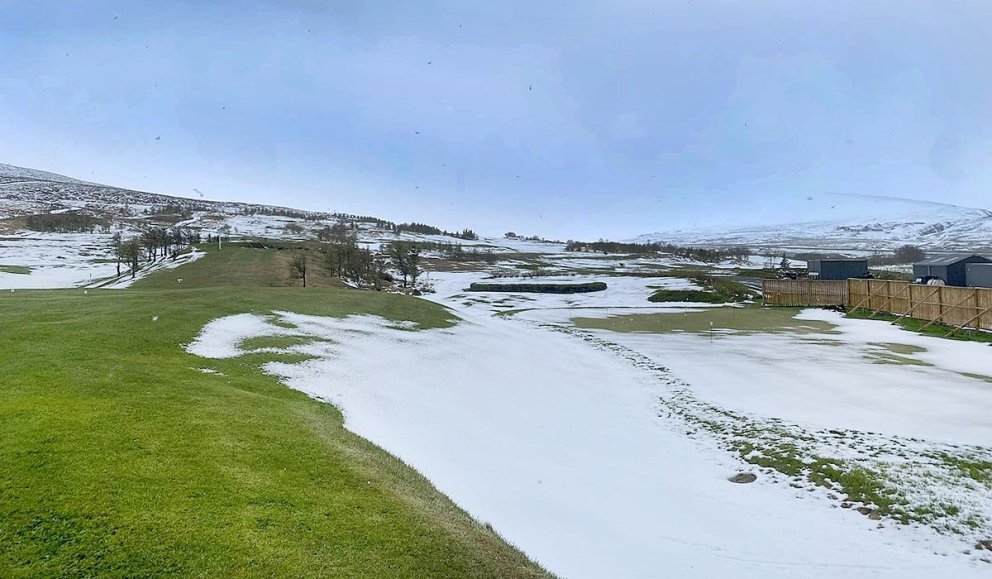 Kuldatíð síðasta sumar. MYND: GG