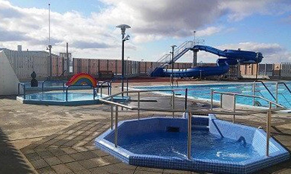 Sundlaugin á Hvammstanga. MYND: HUNATHING.IS