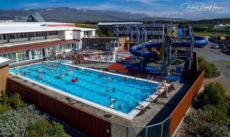 Sundlaugin á Blönduósi. Mynd: Róbert Daníel Jónsson.