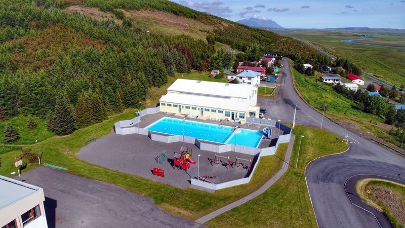 Sundlaugin í Varmahlíð 2017. Mynd: skagafjordur.is