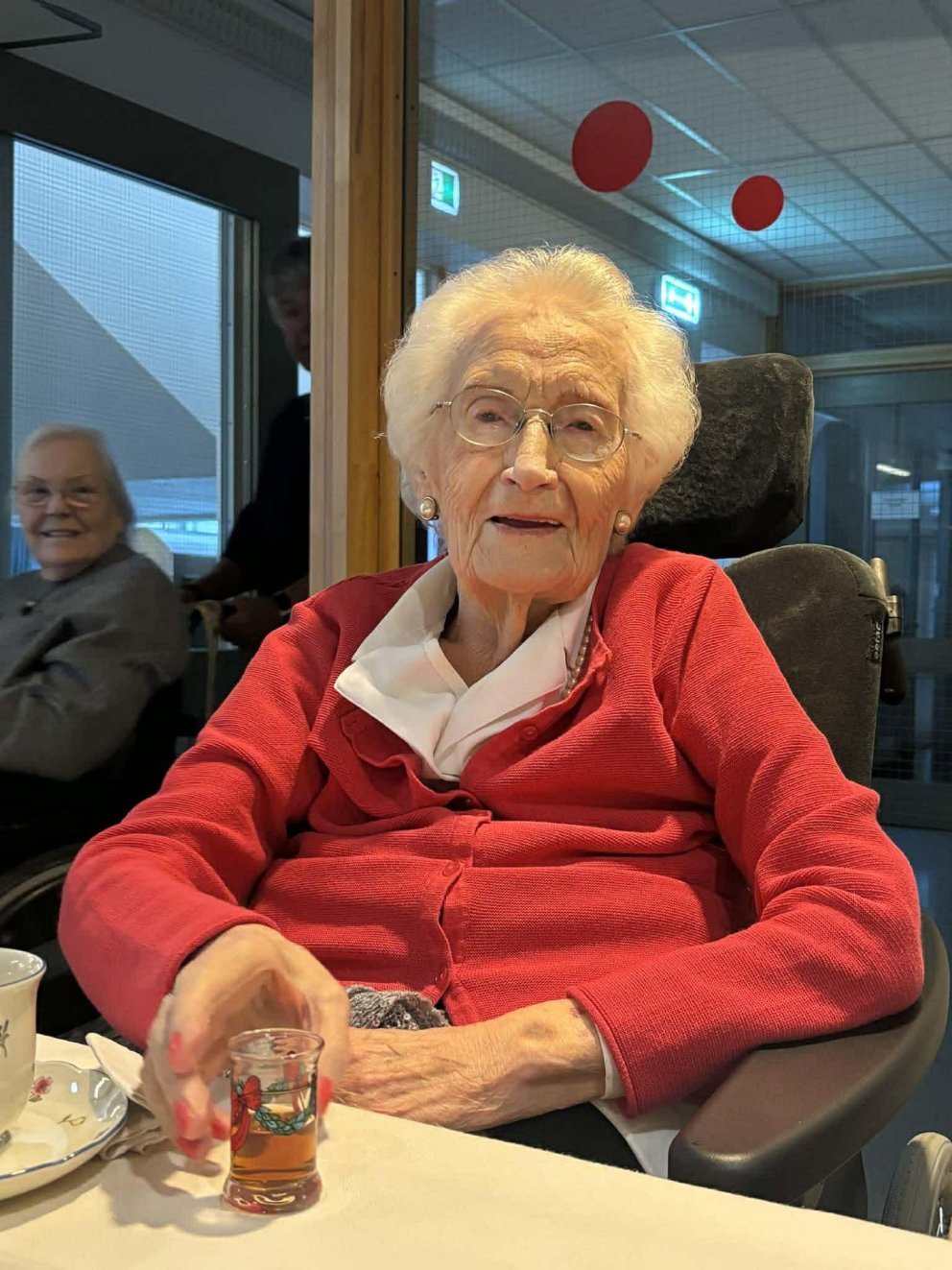 Svana á afmælisdaginn. MYND AÐSEND