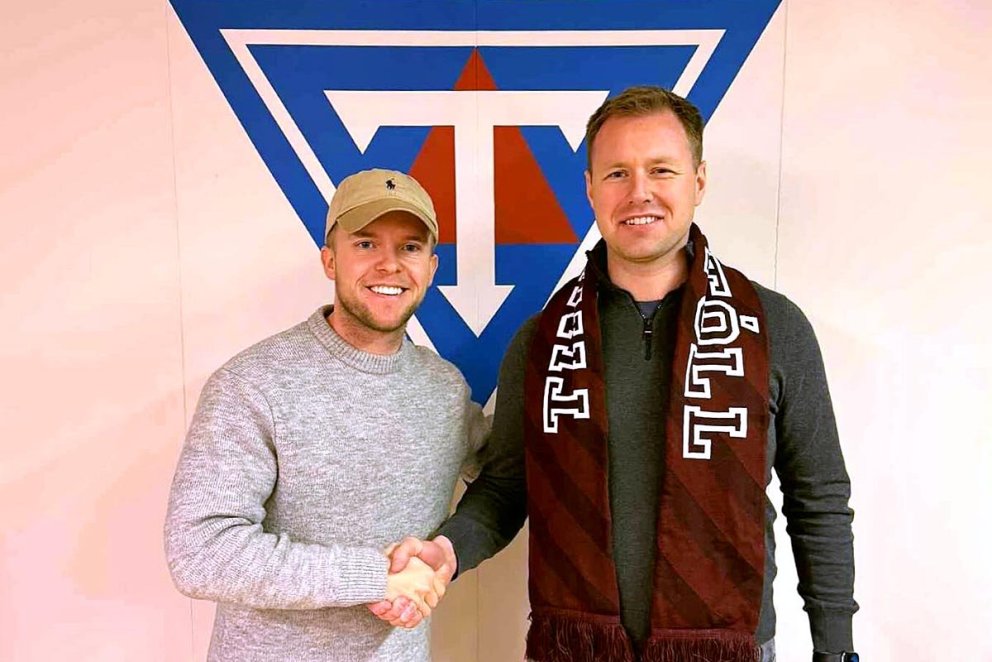 Jóhann Daði formaður og Svanberg kampakátir. MYND AF NETINU