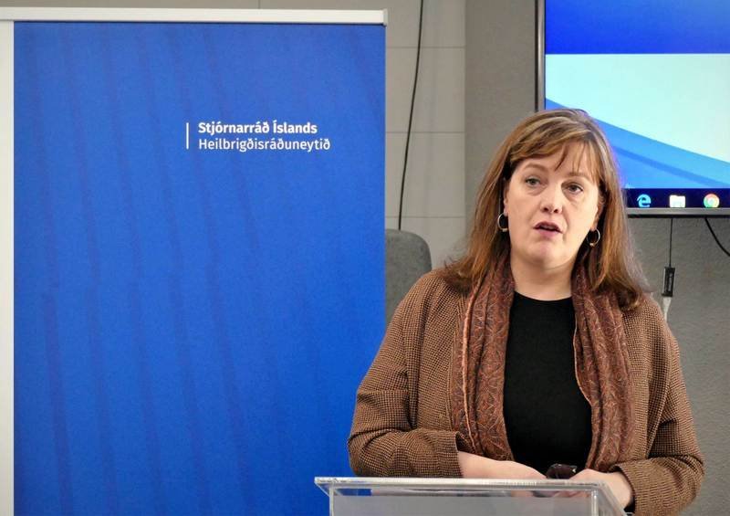 Svandís Svavarsdóttir heilbrigðisráðherra - mynd: Heilbrigðisráðuneytið.