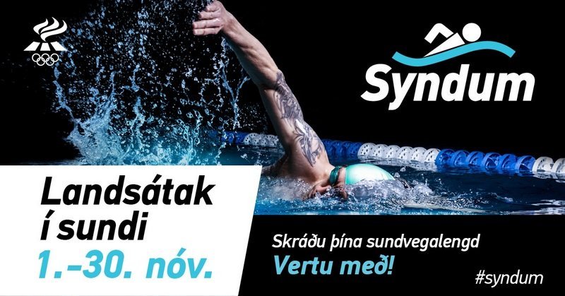 Syndum – landsátaks í sundi hefst í dag
