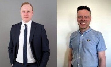 Teitur Björn Einarsson og Magnús Magnússon, gefa báðir kost á sér í prófkjöri Sjálfstæðisflokksins í Norðvesturkjördæmi. Samsett mynd.