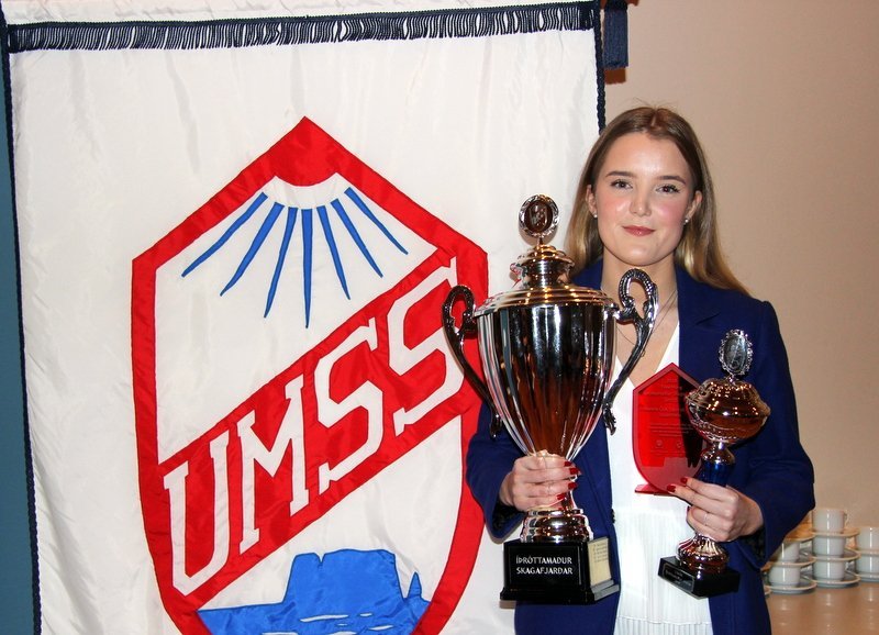 Þóranna Ósk Sigurjónsdóttir, íþróttamaður Skagafjarðar. Mynd: PF.