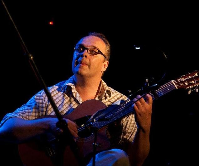 Þórólfur Stefánsson á tónleikum á Sauðárkróki. Mynd: Hjalti Árna.