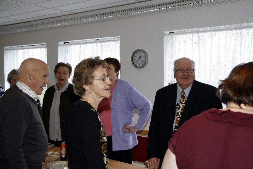 Sungið og skálað á þorrablóti Dagvistar aldraðra