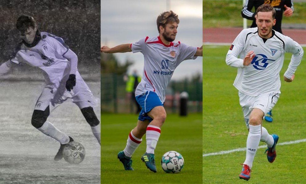 Anton, Ante og Benni. MYND AF FB SÍÐU AÐDÁENDAKLÚBBS KORMÁKS