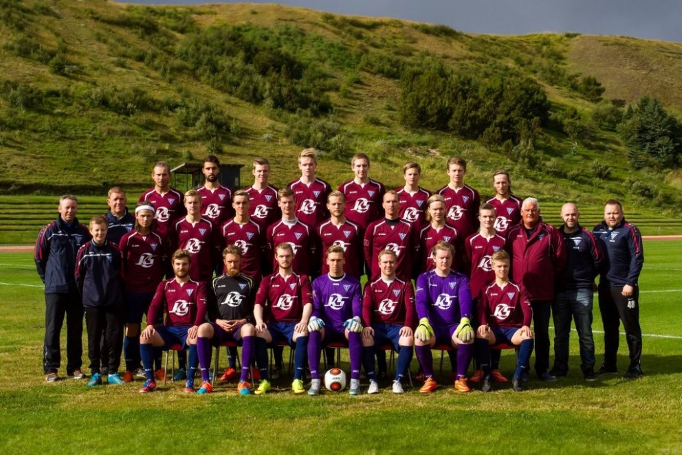 Meistaraflokkur karla 2015. Mynd: Davið Már Sigurðsson.