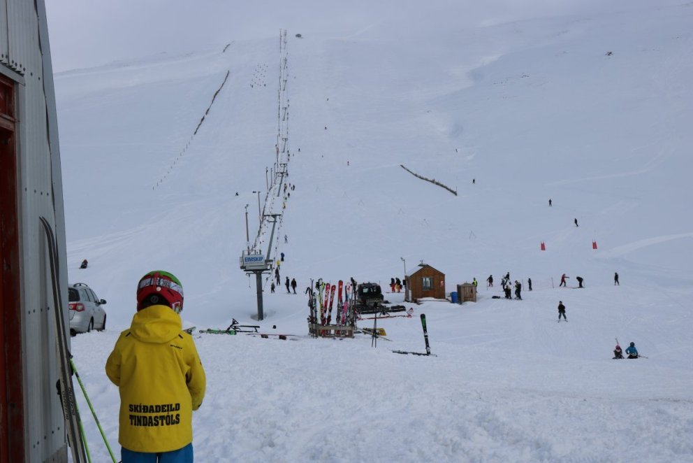 Mynd frá Skíðasvæðinu í Tindastóli. mynd:skagafjordur.is