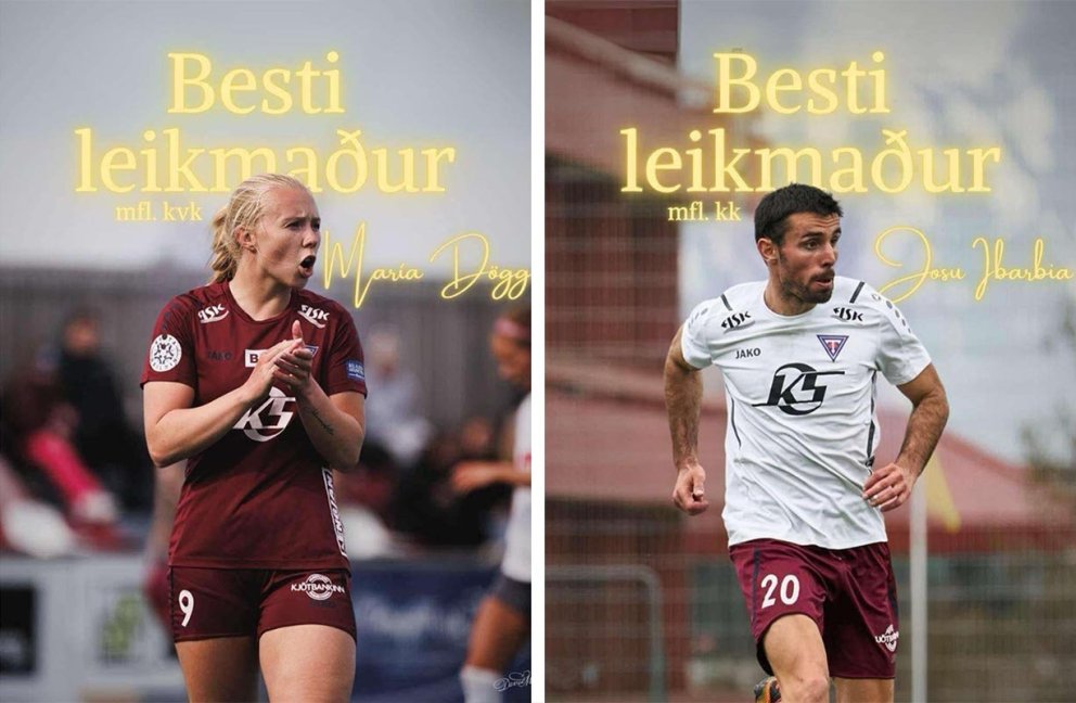 Bestu leikmennirnir í sumar. AÐSENDAR MYNDIR