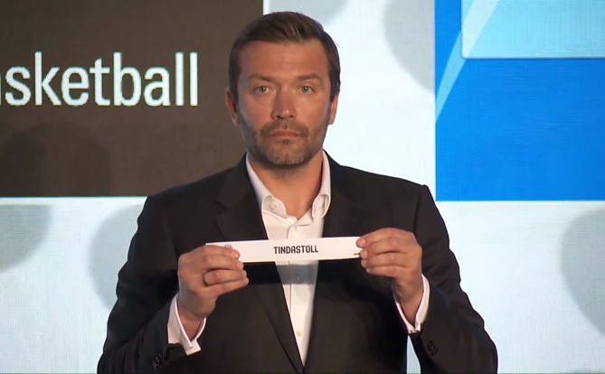 Skjáskot af drættinum.