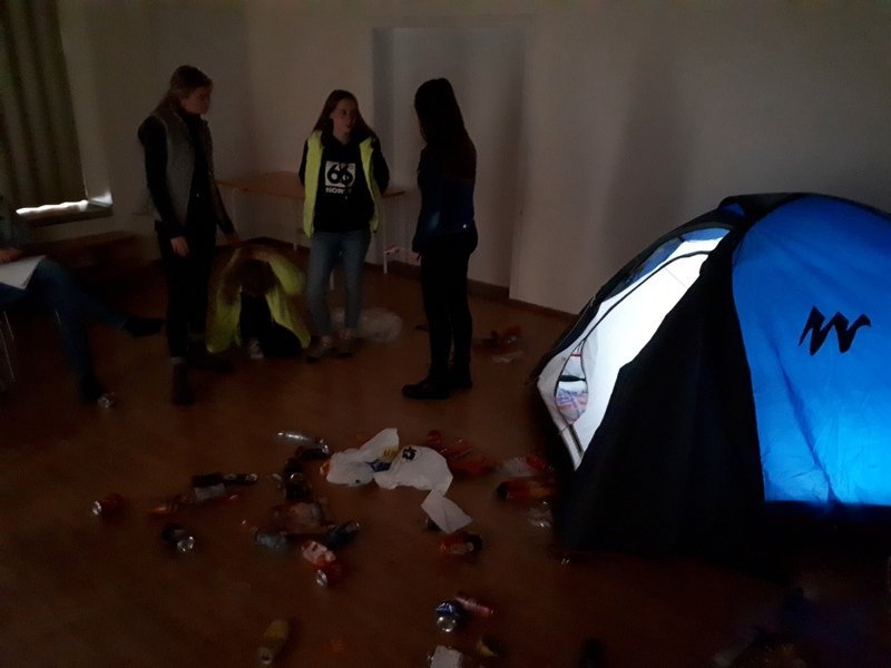 Frá sýningu Varmahlíðarskóla á Tjaldinu. Myndir: Íris Olga Lúðvíksdóttir.