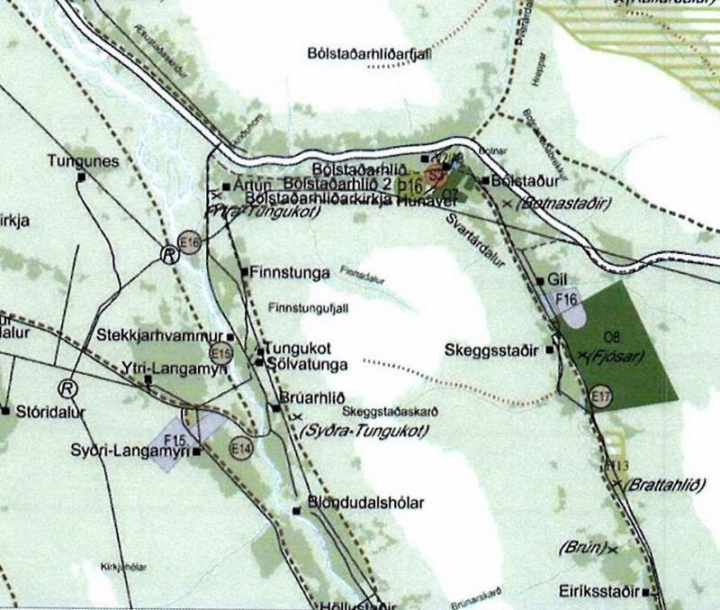 Finnstunga í Blöndudal er dæmi um nafnaskipti en um tíma fékk jörðin nafnið Sölvatunga.