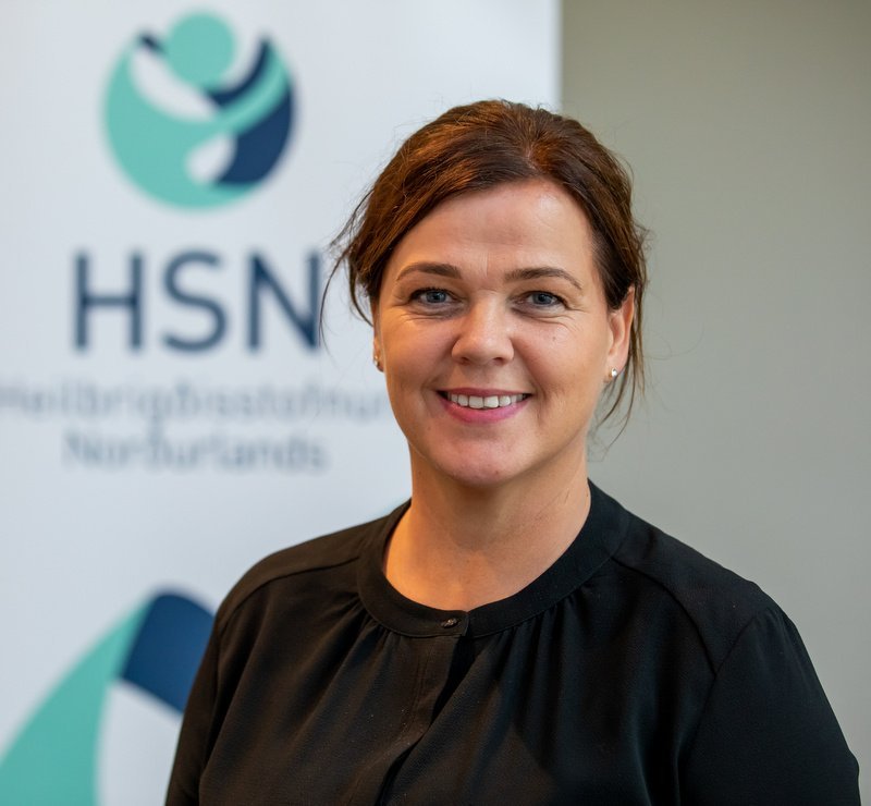 Guðný Friðriksdóttir, framkvæmdastjóri hjúkrunar hjá HSN. Aðsend mynd.