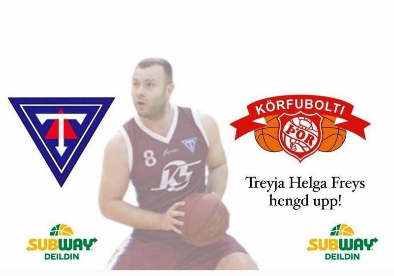 Treyja Helga Freys upp í rjáfur á morgun