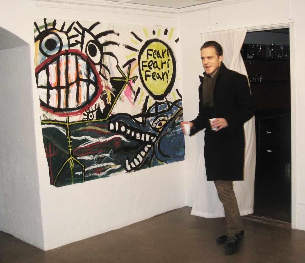 Krökkum kennt að teikna á boli