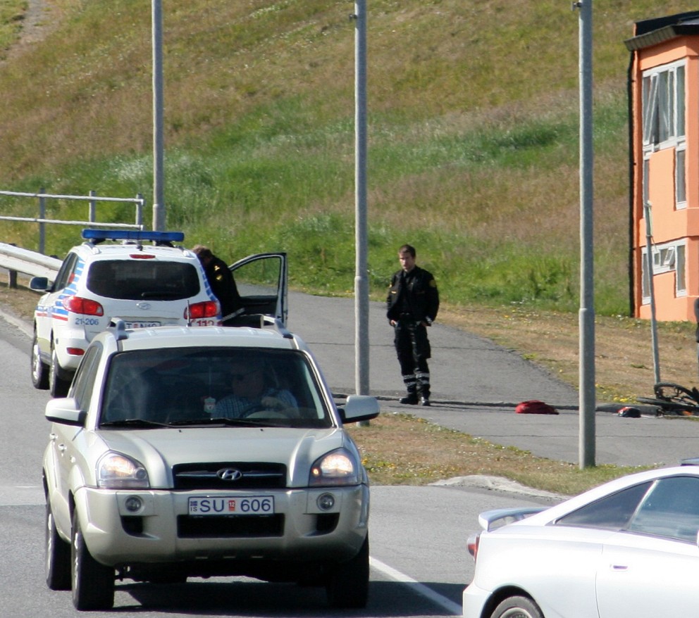 Reiðhjólaslys á Sauðárkróki