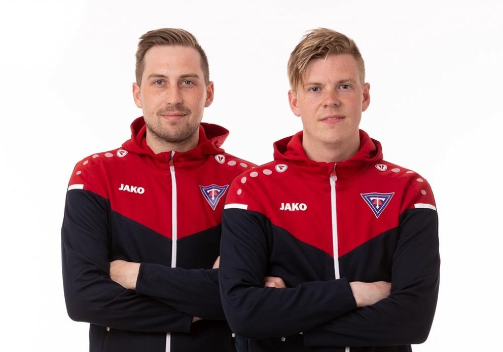 Guðni Þór og Óskar Smári. MYND: DAVÍÐ MÁR