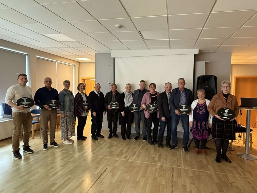 Verðlaunahafarnir. MYND GG