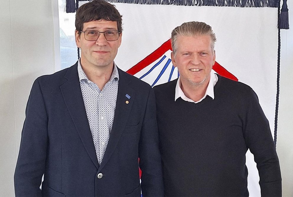 Gunnar Þór Gestsson og Viðar Sigurjónsson. MYND: UMSS