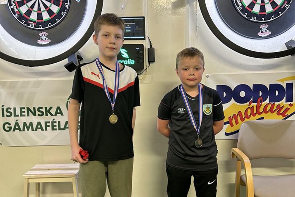 Hermann og Hólmar. MYND AF FB PKS