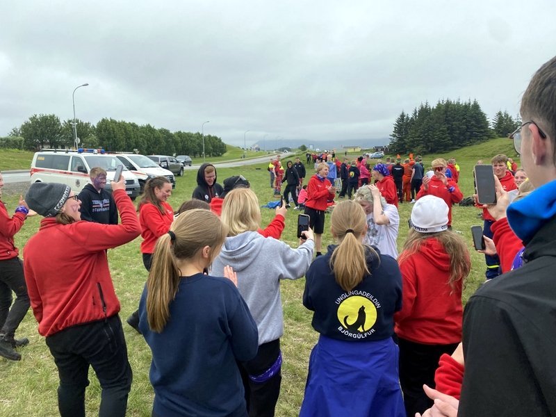 Myndir af Facebooksíðu Skagfirðingasveitar.