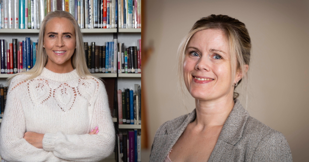 Álfhildur Leifsddóttir og Auður Inga Ingimarsdóttir, nýjir leiðtogar í Skagafirði. Mynd: skagafjordur.is