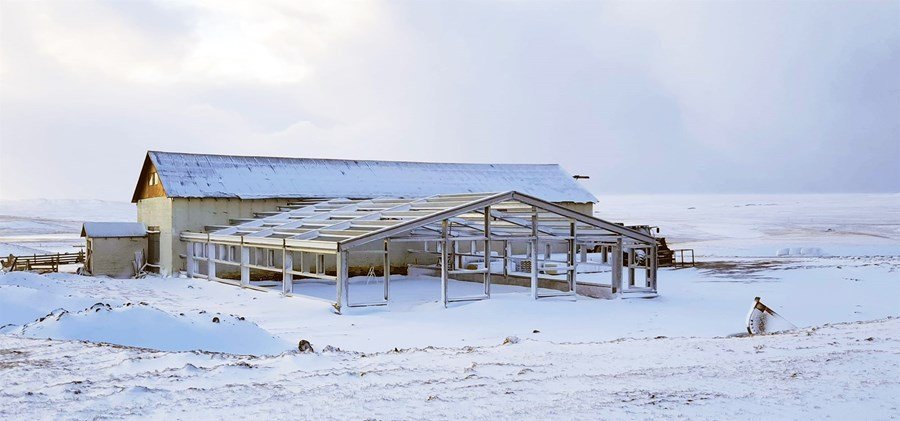 Nýbyggingin á Urriðaá. Mynd: Dagbjört Diljá Einþórsdóttir