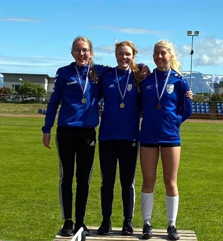 Verðlaunahafar frá USAH. Mynd:Facebooksíða USAH