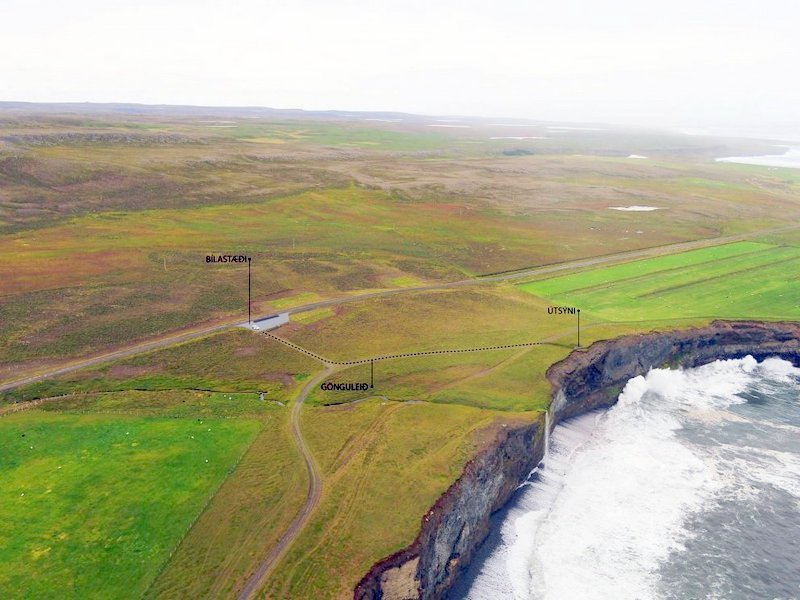 Myndirnar sýna hvernig hönnun við Ketubjörg er hugsuð. Myndir: Skagafjordur.is.