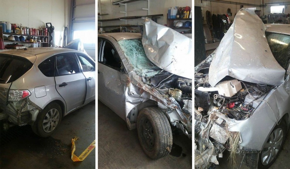 Fóru útaf í Blönduhlíðinni