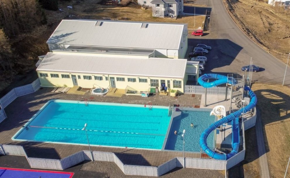 Sundlaugin í Varmahlíð.