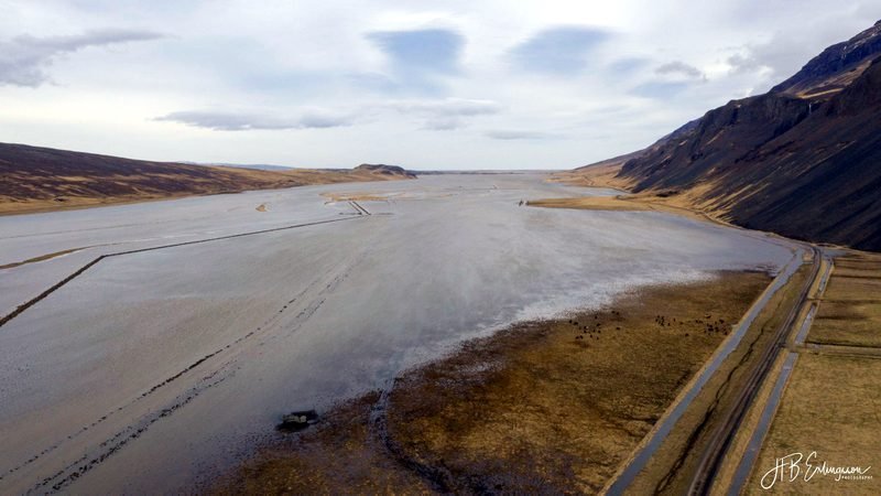 Í Vatnsdal í morgun. Mynd:Höskuldur B. Erlingsson