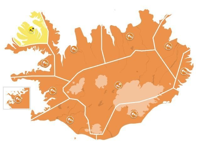 Búist við snælduvitlausu veðri í fyrramálið