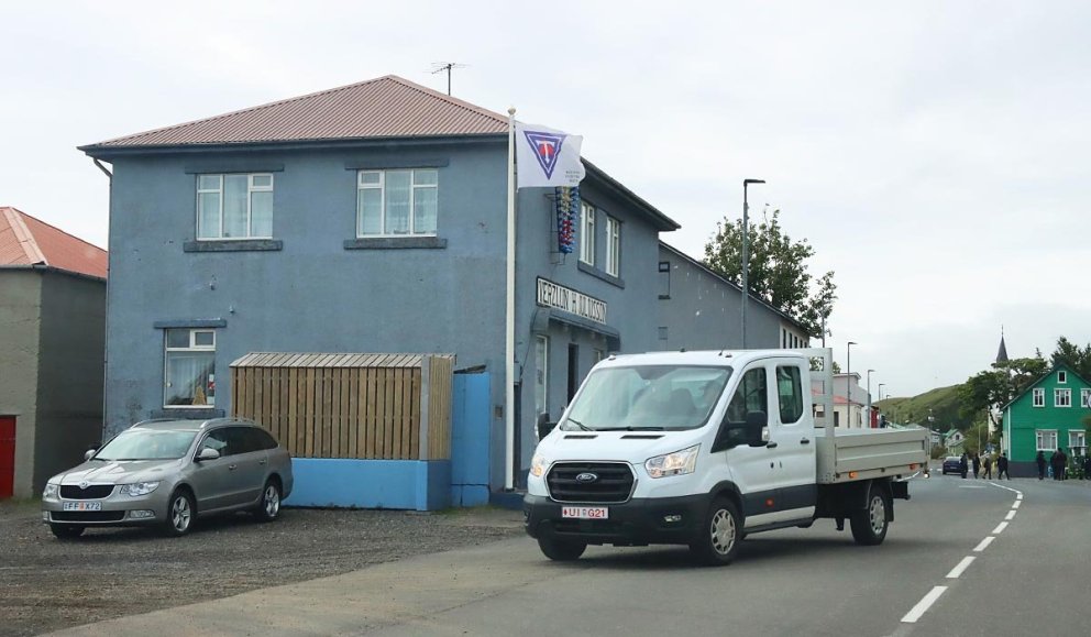 Verslun Haraldar Júlíussonar á Sauðárkróki. MYND: ÓAB