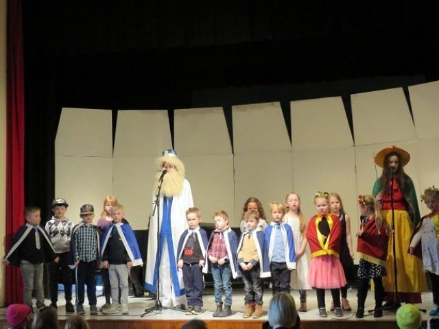 Frá skemmtun í Félagsheimilinu á Hvammstanga. Mynd: hunathing.is.