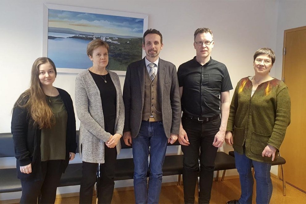 Myndin var tekin þegar samstarfið var ákveðið. MYND AF HÚNAÞING.IS