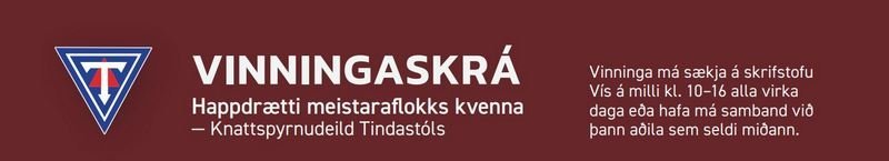 118 vinningar dregnir út hjá meistaraflokki kvenna