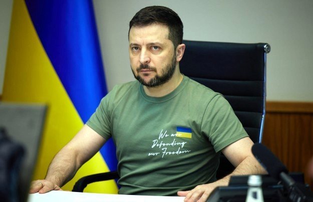 Volodymyr Zelenskí, forseti Úkraínu. Mynd af president.gov.ua