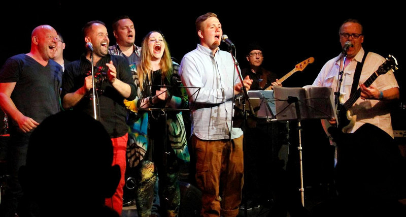 Frá VSOT tónleikum 2015. Þórólfur Stefánsson lengst til hægri. Mynd: ÓAB.