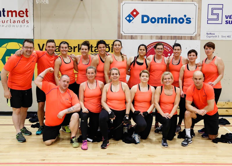 Þreksport á Sauðárkróki sendi fjögur lið til leiks á Metabolicleikana á Selfossi. Ljósm./Þreksport.is